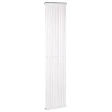 Трубчастий радіатор Betatherm вертикальний PS STYLE 1 1800x405 (Білий RAL9016M, підк. №99) Фото - 1